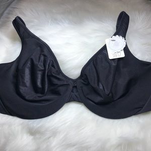 🏖Black 38D Bra Unlined Underwire Support